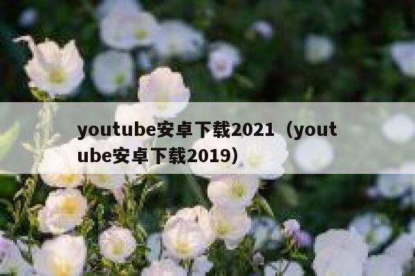 youtube安卓下载2021（youtube安卓下载2019） 第1张