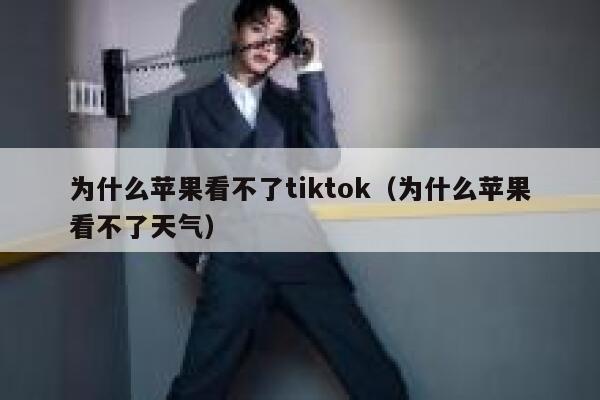 为什么苹果看不了tiktok（为什么苹果看不了天气） 第1张