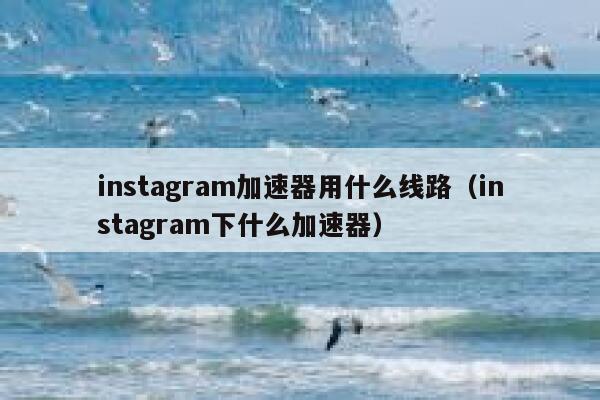 instagram加速器用什么线路（instagram下什么加速器） 第1张