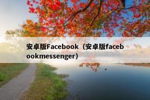 安卓版Facebook（安卓版facebookmessenger） 第1张