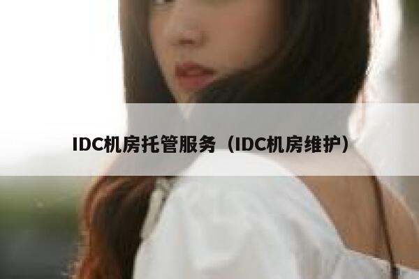 IDC机房托管服务（IDC机房维护） 第1张