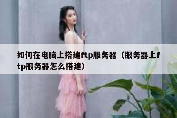 如何在电脑上搭建ftp服务器（服务器上ftp服务器怎么搭建） 第1张