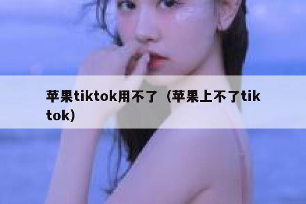 苹果tiktok用不了（苹果上不了tiktok） 第1张