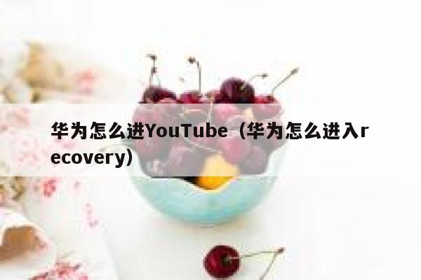 华为怎么进YouTube（华为怎么进入recovery） 第1张