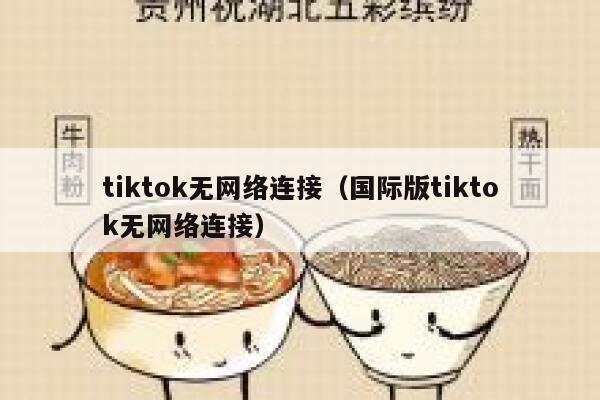 tiktok无网络连接（国际版tiktok无网络连接） 第1张