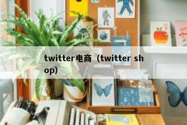 twitter电商（twitter shop） 第1张