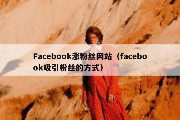 Facebook涨粉丝网站（facebook吸引粉丝的方式） 第1张