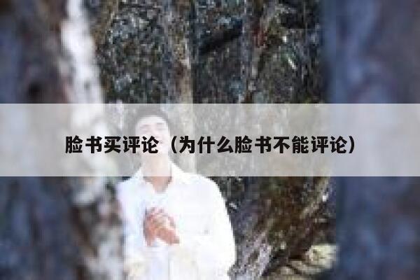 脸书买评论（为什么脸书不能评论） 第1张