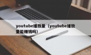 youtube播放量（youtube播放量能赚钱吗）