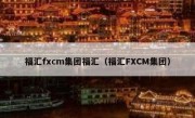 福汇fxcm集团福汇（福汇FXCM集团）