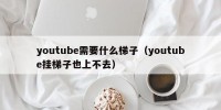 youtube需要什么梯子（youtube挂梯子也上不去）