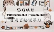 中国fxcm福汇集团（fxcm福汇集团在线客服）