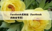 Facebook买粉丝（facebook的粉丝专页）