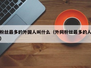 粉丝最多的外国人叫什么（外网粉丝最多的人）