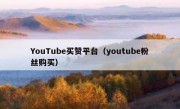 YouTube买赞平台（youtube粉丝购买）