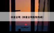 抖音公司（抖音公司股东构成）