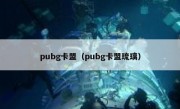 pubg卡盟（pubg卡盟琉璃）