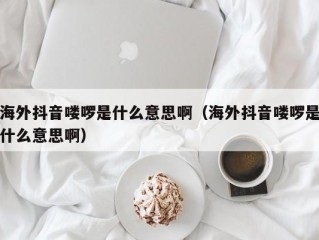 海外抖音喽啰是什么意思啊（海外抖音喽啰是什么意思啊）