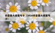 抖音最火闺蜜句子（2020抖音最火闺蜜句子）