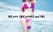 福汇mt4（福汇mt4外汇app下载）