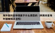 海外版抖音挣钱属于什么类型的（利用抖音海外版赚钱违法吗）