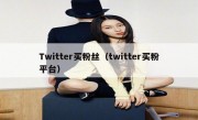 Twitter买粉丝（twitter买粉平台）