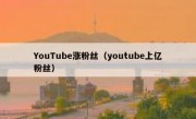 YouTube涨粉丝（youtube上亿粉丝）