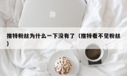 推特粉丝为什么一下没有了（推特看不见粉丝）