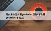 国内用户怎么看youtube（国内怎么看youtube 手机上）