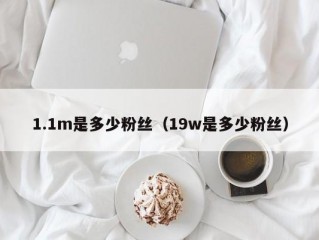 1.1m是多少粉丝（19w是多少粉丝）