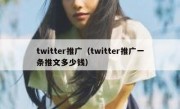 twitter推广（twitter推广一条推文多少钱）