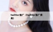 twitter推广（twitter推广费用）