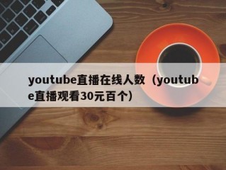 youtube直播在线人数（youtube直播观看30元百个）