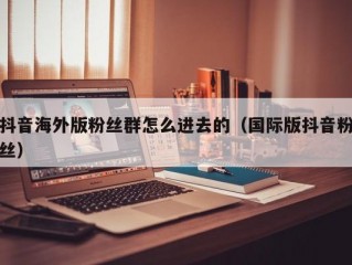 抖音海外版粉丝群怎么进去的（国际版抖音粉丝）