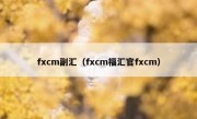 fxcm副汇（fxcm福汇官fxcm）