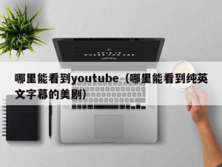 哪里能看到youtube（哪里能看到纯英文字幕的美剧）