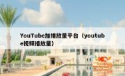 YouTube加播放量平台（youtube视频播放量）