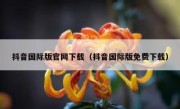 抖音国际版官网下载（抖音国际版免费下载）