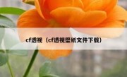 cf透视（cf透视壁纸文件下载）