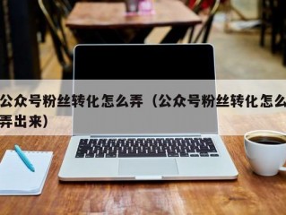 公众号粉丝转化怎么弄（公众号粉丝转化怎么弄出来）