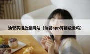 油管买播放量网站（油管app算播放量吗）