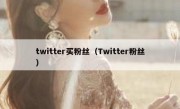 twitter买粉丝（Twitter粉丝）