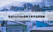 包含YouTube自助下单平台的词条