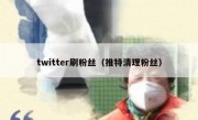 twitter刷粉丝（推特清理粉丝）