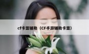 cf卡盟辅助（CF手游辅助卡盟）