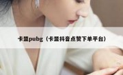 卡盟pubg（卡盟抖音点赞下单平台）