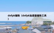 dnfpk辅助（dnfpk加速器辅助工具）