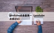 youtube点击量第一（youtube点击过亿）