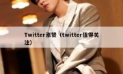 Twitter涨赞（twitter值得关注）