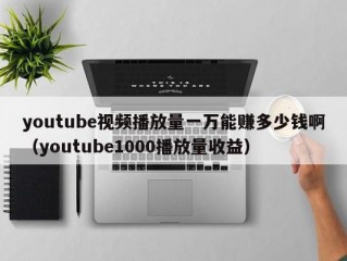 youtube视频播放量一万能赚多少钱啊（youtube1000播放量收益）